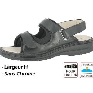 Sveltia nu pieds et sandales 2310 1 noir