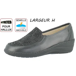 Valdadige mocassins 7333 noir