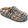Verbenas chaussons york beige multicouleurs