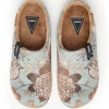Verbenas chaussons york imprime