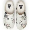 Verbenas chaussons york imprime