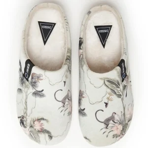 Verbenas chaussons york imprime