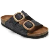 Verbenas nu pieds sandales ruth noir