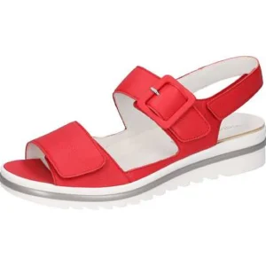 Waldlaufer nu pieds sandales 171 022 rouge