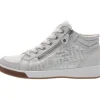 Ara chaussures a lacets 34499 blanc argent