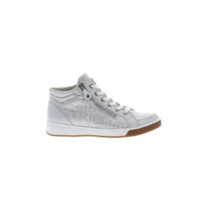 Ara chaussures a lacets 34499 blanc argent