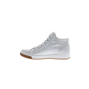 Ara chaussures a lacets 34499 blanc argent