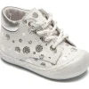 Bellamy bottines ecri argent