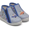 Bellamy chaussons 747 jinou bleu