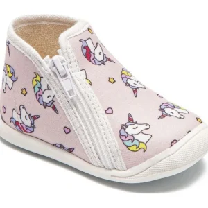 Bellamy chaussons perle rose