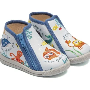 Bellamy chaussons pilar bleu