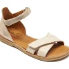 Bellamy nu pieds sandales cuvata beige