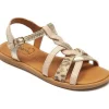 Bellamy nu pieds sandales unit beige