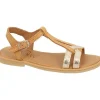 Bellamy nu pieds sandales jilou camel