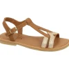 Bellamy nu pieds sandales jilou camel