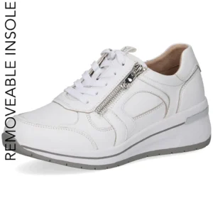 Caprice chaussures a lacets 23300 blanc