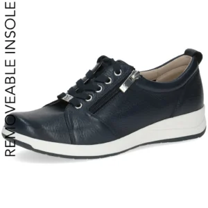 Caprice chaussures a lacets 23752 marine
