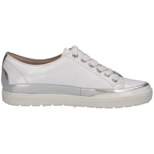 Caprice chaussures a lacets 23654 42 blanc argent