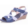 Caprice nu pieds sandales 28214 bleu