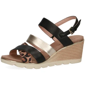 Caprice nu pieds sandales 28708 noir