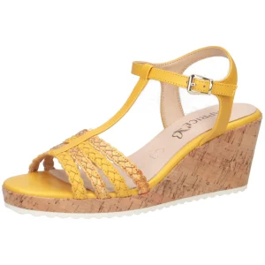 Caprice nu pieds sandales 28704 jaune