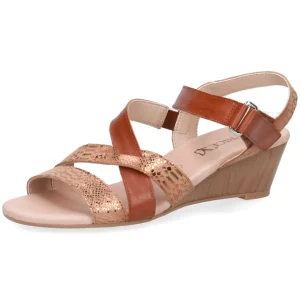 Caprice nu pieds sandales 28214 marron multicouleurs