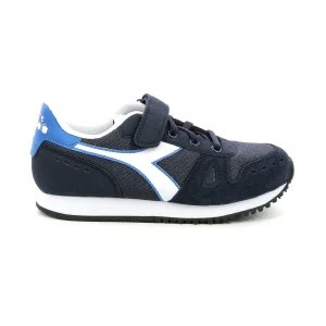 Diadora baskets et sneakers simple run bleu