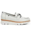 Dorking mocassins d9298 blanc argent