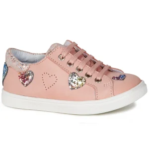 Gbb baskets et sneakers astola rose
