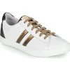 Gbb baskets et sneakers maplue blanc or