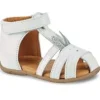 Gbb nu pieds sandales fadia blanc
