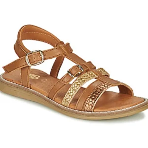 Gbb nu pieds sandales olala marron