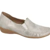 Geo reino mocassins mildenis argent