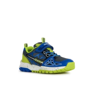 Geox baskets et sneakers j35axa bleu multicouleurs