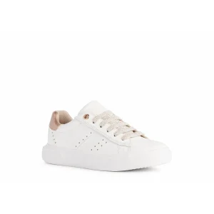 Geox baskets et sneakers j25gca blanc rose