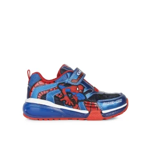 Geox baskets et sneakers j26feb bleu rouge