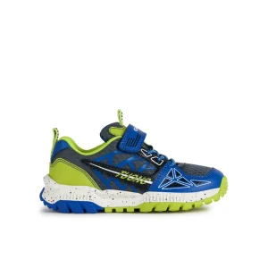 Geox baskets et sneakers j35axa bleu multicouleurs