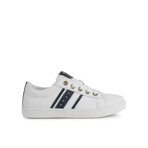 Geox baskets et sneakers j16euf blanc marine