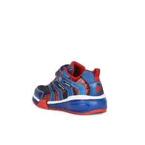 Geox baskets et sneakers j26feb bleu rouge