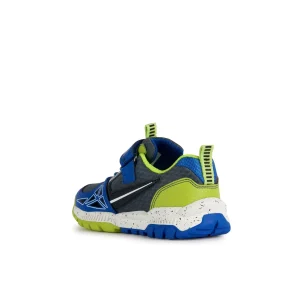 Geox baskets et sneakers j35axa bleu multicouleurs