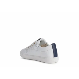 Geox baskets et sneakers j16euf blanc marine