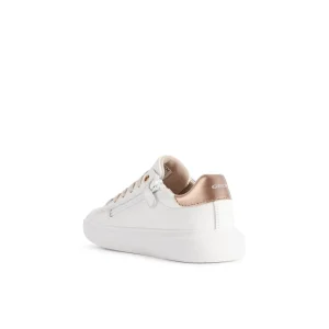 Geox baskets et sneakers j25gca blanc rose