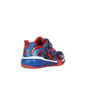Geox baskets et sneakers j26feb bleu rouge