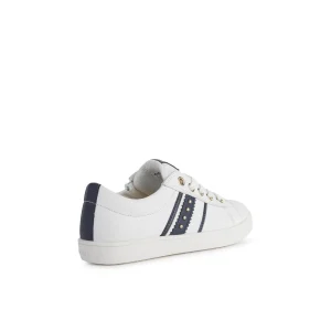 Geox baskets et sneakers j16euf blanc marine