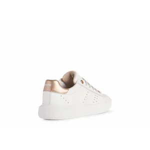Geox baskets et sneakers j25gca blanc rose