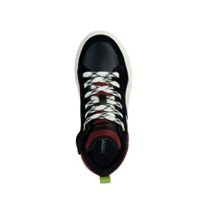 Geox baskets et sneakers j36haa noir multicouleurs