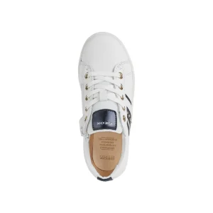Geox baskets et sneakers j16euf blanc marine