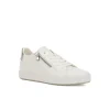 Geox chaussures a lacets d026ha blanc