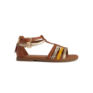 Geox nu pieds sandales j7235d marron