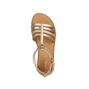 Geox nu pieds sandales j7235d or